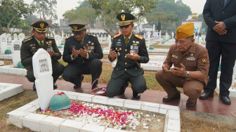 Ziarah Makam Pahlawan dan Anjangsana Warnai Rangkaian HUT ke-81 TNI di Jambi
